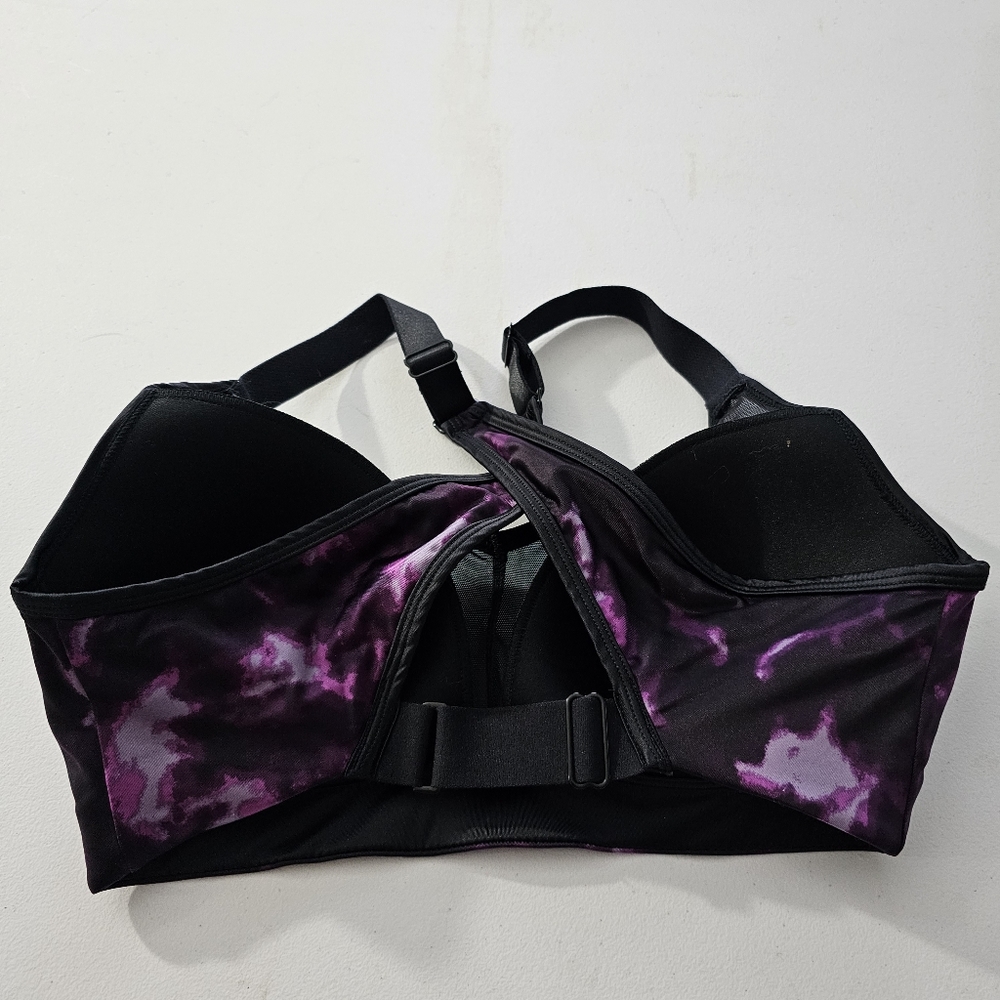 Adore Me Ariza Contour Plus Print Pattern Purple … - image 3